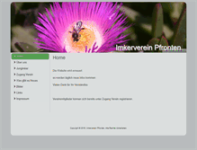 Tablet Screenshot of imkerverein-pfronten.de